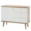 Norrwood Kommode Gyland - Matt Weiß / Eiche Riviera Dekor -Büromöbel Verkaufsgeschäft 1000164005 190307 08392100030 IMAGE P000000001000164005