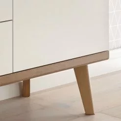 Norrwood Sideboard Gyland - Matt Weiß / Eiche Riviera Dekor -Büromöbel Verkaufsgeschäft 1000164014 190307 08392400099 GALLERYIMAGES P000000001000164014