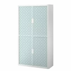 EasyOffice by Paperflow Aktenschrank easyOffice Vintage V - Kunststoff - Weiß