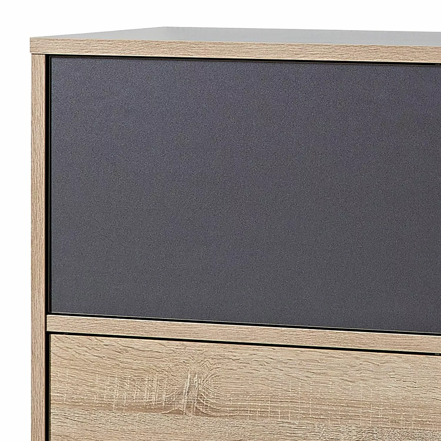 Germania Sideboard Svene - Anthrazit / Eiche Sonoma Dekor - Breite: 120 cm 7 Germania Sideboard Svene - Anthrazit / Eiche Sonoma Dekor - Breite: 120 cm – Bild 5