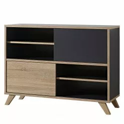 Germania Sideboard Svene - Anthrazit / Eiche Sonoma Dekor - Breite: 120 cm 15 Germania Sideboard Svene - Anthrazit / Eiche Sonoma Dekor - Breite: 120 cm -Büromöbel Verkaufsgeschäft 1000166773 190522 14170400001 GALLERYIMAGES P000000001000166773