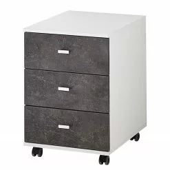 Germania Büroset Altino (7-teilig) - Basalt / Weiß -Büromöbel Verkaufsgeschäft 1000166777 190329 13033600182 GALLERYIMAGES P000000001000166777