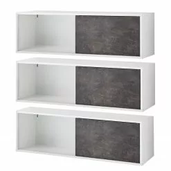 Germania Büroset Altino (7-teilig) - Basalt / Weiß -Büromöbel Verkaufsgeschäft 1000166777 190329 13033600185 GALLERYIMAGES P000000001000166777