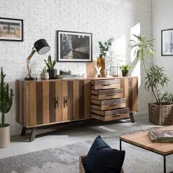 Ars manufacti Sideboard Tamati II - Pinie massiv / Eisen - Pinie / Schwarz 24 Ars manufacti Sideboard Tamati II - Pinie massiv / Eisen - Pinie / Schwarz -Büromöbel Verkaufsgeschäft 1000166787 200117 06085800004 MOOD DETAILS P000000001000166787 mood