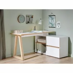 Jahnke Schreibtisch CLUB C 145 E - Weiß / Kerneiche Dekor 14 Jahnke Schreibtisch CLUB C 145 E - Weiß / Kerneiche Dekor -Büromöbel Verkaufsgeschäft 1000168497 190402 11294900008 MOOD GALLERYIMAGES P000000001000168497 mood