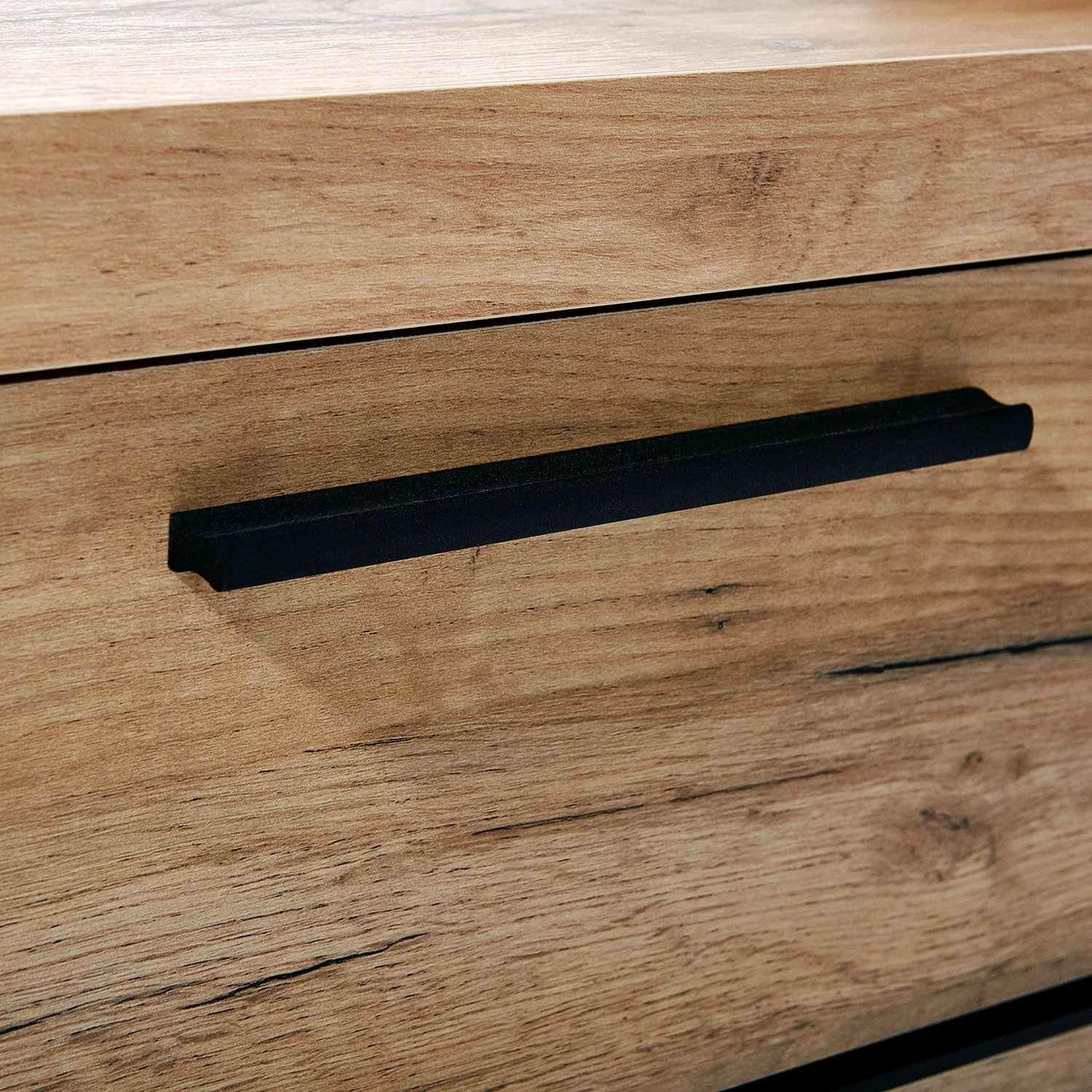 Jahnke Schreibtisch LUX C 150 E - Kernbuche Dekor / Grauglas 13 Jahnke Schreibtisch LUX C 150 E - Kernbuche Dekor / Grauglas – Bild 11