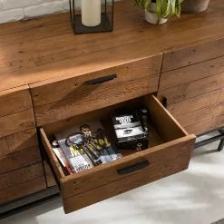 Ars manufacti Sideboard Grasby II - Altholz Pinie / Metall - Pinie Dunkel / Schwarz 25 Ars manufacti Sideboard Grasby II - Altholz Pinie / Metall - Pinie Dunkel / Schwarz -Büromöbel Verkaufsgeschäft 1000168548 191126 17373400011 DETAILS P000000001000168548