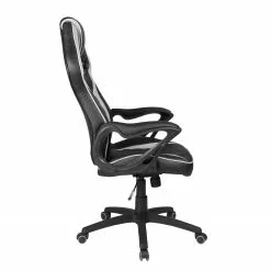 Duo Collection Gaming Chair Splash - Kunstleder / Kunststoff - Schwarz / Hellgrau -Büromöbel Verkaufsgeschäft 1000168551 190403 07190000014 GALLERYIMAGES P000000001000168551