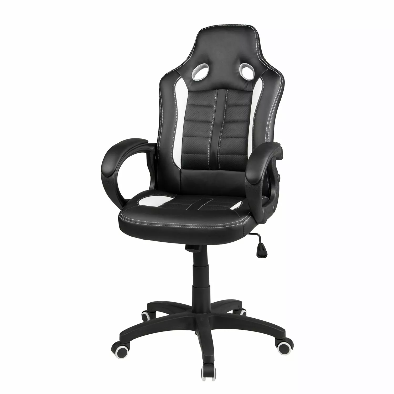 Duo Collection Gaming Chair Fabio - Kunstleder / Kunststoff - Schwarz / Weiß 3 Duo Collection Gaming Chair Fabio - Kunstleder / Kunststoff - Schwarz / Weiß