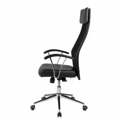 Duo Collection Bürodrehstuhl ProfiSit Thar - Kunstleder / Metall - Schwarz / Chrom -Büromöbel Verkaufsgeschäft 1000168574 190403 07190200042 GALLERYIMAGES P000000001000168574