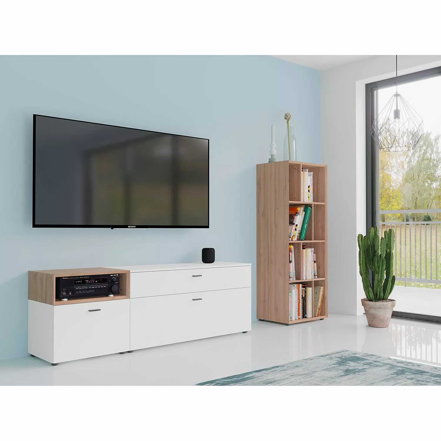 Germania Regal Coruna - Eiche Grandson Dekor 4 Germania Regal Coruna - Eiche Grandson Dekor – Bild 2