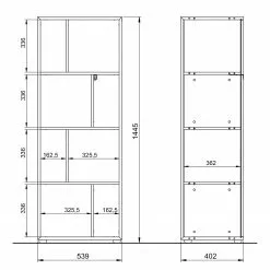Germania Regal Coruna - Eiche Grandson Dekor 9 Germania Regal Coruna - Eiche Grandson Dekor -Büromöbel Verkaufsgeschäft 1000168942 190403 11353600071 GALLERYIMAGES P000000001000168942