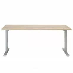 Maja Möbel Schreibtisch eDJUST II - Eiche Sonoma Dekor / Platingrau -Büromöbel Verkaufsgeschäft 1000170544 190423 11482100099 GALLERYIMAGES P000000001000170544