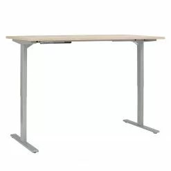 Maja Möbel Schreibtisch eDJUST II - Eiche Sonoma Dekor / Platingrau -Büromöbel Verkaufsgeschäft 1000170544 190423 11482100100 GALLERYIMAGES P000000001000170544