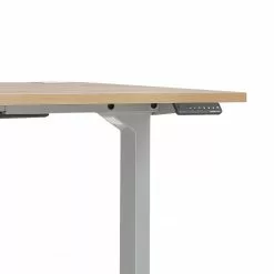 Maja Möbel Schreibtisch eDJUST II - Eiche Riviera Dekor / Platingrau -Büromöbel Verkaufsgeschäft 1000170563 190423 11483100229 GALLERYIMAGES P000000001000170563