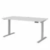 Maja Möbel Schreibtisch eDJUST III - Hellgrau / Platingrau -Büromöbel Verkaufsgeschäft 1000170565 210728 14302800012 IMAGE P000000001000170565