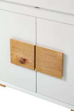 Loftscape Sekretär Deanes - Risseiche teilmassiv - Weiß / Risseiche -Büromöbel Verkaufsgeschäft 1000170727 200925 11020000021 DETAILS P000000001000170727