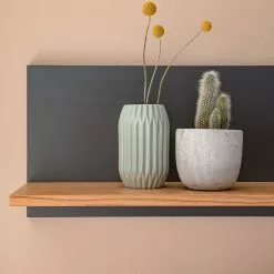 Mørteens Wandboard Lindholm - Eiche teilmassiv - Matt Grau -Büromöbel Verkaufsgeschäft 1000170822 200108 13510000012 DETAILS P000000001000170822