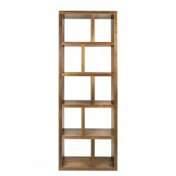 Temahome Regal Berlin - Walnuss - 70 x 198 cm -Büromöbel Verkaufsgeschäft 1000171058 201016 13302000375 DETAILS P000000001000171058