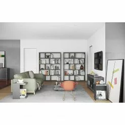 Temahome Regal Berlin - Beton Dekor - 150 x 198 cm -Büromöbel Verkaufsgeschäft 1000171062 201016 13304500384 MOOD DETAILS P000000001000171062 mood