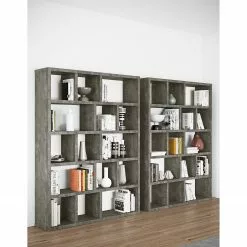 Temahome Regal Berlin - Beton Dekor - 150 x 198 cm -Büromöbel Verkaufsgeschäft 1000171062 201016 13305100386 MOOD DETAILS P000000001000171062 mood