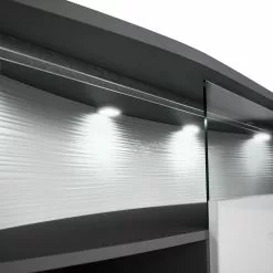 Loftscape Sideboard Mury - Hochglanz Weiß / Anthrazit 12 Loftscape Sideboard Mury - Hochglanz Weiß / Anthrazit -Büromöbel Verkaufsgeschäft 1000171334 190424 07575900109 GALLERYIMAGES P000000001000171334