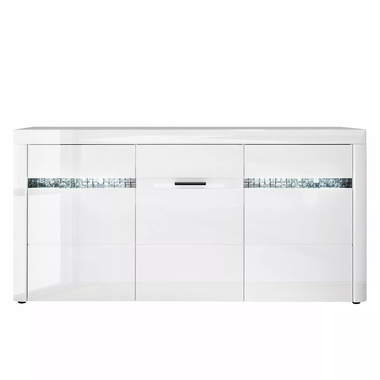 Loftscape Sideboard Charnocks - Hochglanz Weiß / Matt Weiß 3 Loftscape Sideboard Charnocks - Hochglanz Weiß / Matt Weiß