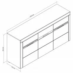 Loftscape Sideboard Charnocks - Hochglanz Weiß / Matt Weiß 13 Loftscape Sideboard Charnocks - Hochglanz Weiß / Matt Weiß -Büromöbel Verkaufsgeschäft 1000171351 190424 07580400257 GALLERYIMAGES P000000001000171351