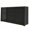 Loftscape Sideboard Moitin - Hochglanz Schwarz / Schwarz -Büromöbel Verkaufsgeschäft 1000171362 190424 07580600331 IMAGE P000000001000171362