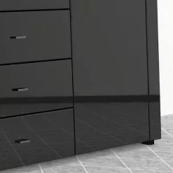 Loftscape Sideboard Moitin - Hochglanz Schwarz / Schwarz 9 Loftscape Sideboard Moitin - Hochglanz Schwarz / Schwarz -Büromöbel Verkaufsgeschäft 1000171362 190424 07580600333 GALLERYIMAGES P000000001000171362