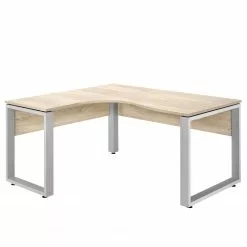 Maja Möbel Eckschreibtisch Marrara - Eiche Sonoma Dekor - Ecke davorstehend links