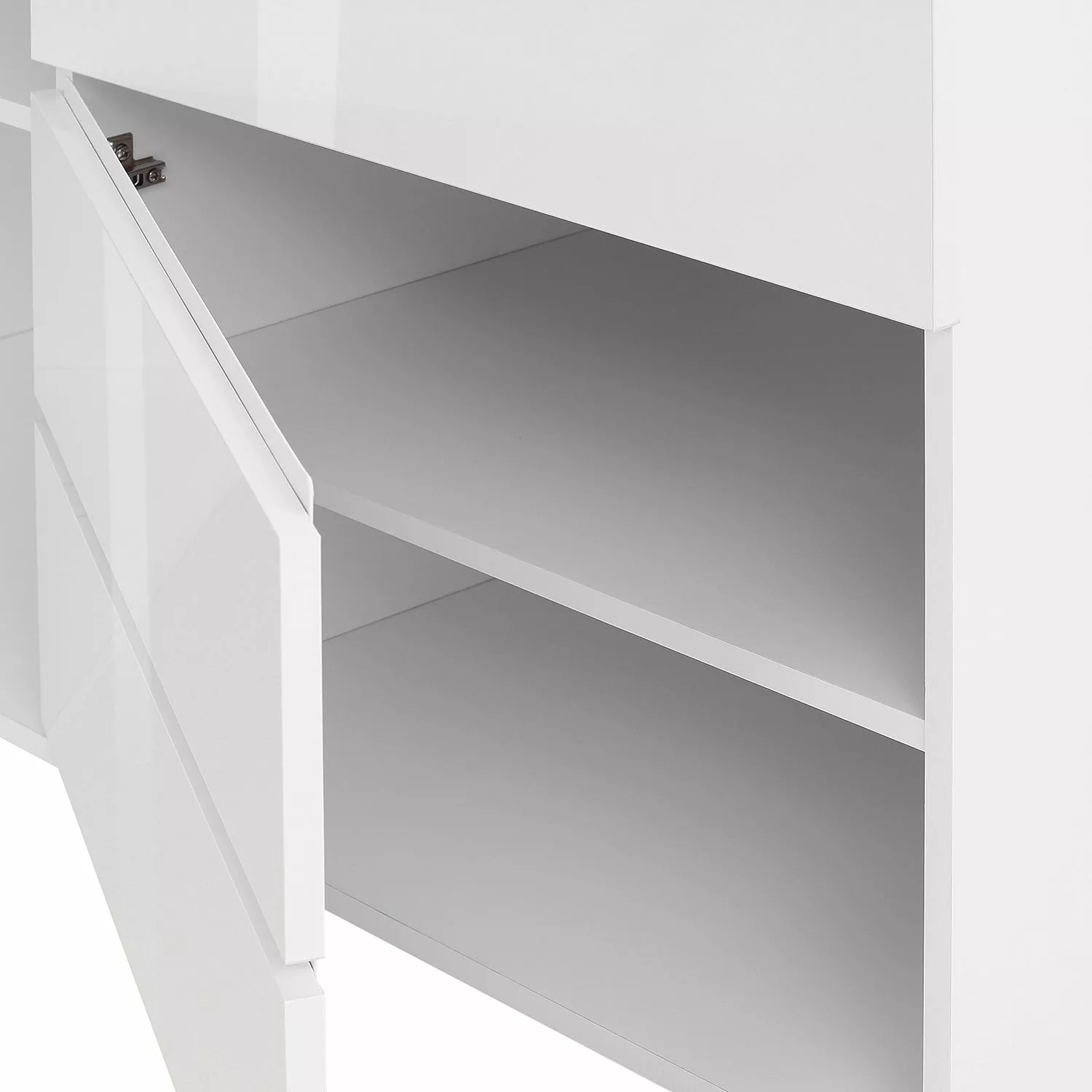 Maja Möbel Schreibtisch Hjerm - Hochglanz Weiß / Matt Weiß 8 Maja Möbel Schreibtisch Hjerm - Hochglanz Weiß / Matt Weiß – Bild 6