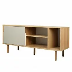 Temahome Sideboard Noa I - Weiß / Steingrau - Eiche -Büromöbel Verkaufsgeschäft 1000172912 201016 13355000502 DETAILS P000000001000172912