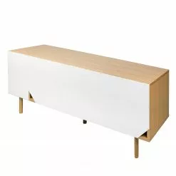 Temahome Sideboard Noa I - Weiß / Steingrau - Eiche -Büromöbel Verkaufsgeschäft 1000172912 201016 13355500504 DETAILS P000000001000172912