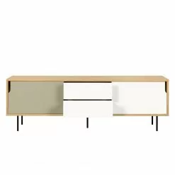 Temahome TV-Lowboard Noa IV - Grauweiß -Büromöbel Verkaufsgeschäft 1000172916 201016 13364100522 DETAILS P000000001000172916