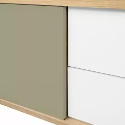 Temahome TV-Lowboard Noa III - Weiß / Steingrau -Büromöbel Verkaufsgeschäft 1000172919 190426 18200800176 GALLERYIMAGES P000000001000172919