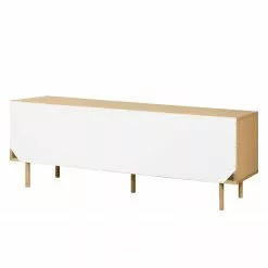 Temahome TV-Lowboard Noa III - Weiß / Steingrau -Büromöbel Verkaufsgeschäft 1000172919 201016 13372900542 DETAILS P000000001000172919