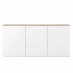 Temahome Sideboard Join II - Eiche / Weiß -Büromöbel Verkaufsgeschäft 1000172925 201016 13384400576 DETAILS P000000001000172925