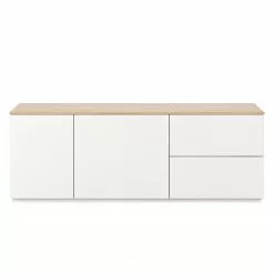 Temahome Sideboard Join I - Eiche / Weiß -Büromöbel Verkaufsgeschäft 1000172932 201016 13402300619 DETAILS P000000001000172932