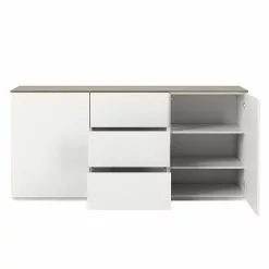 Temahome Sideboard Join II - Walnuss / Weiß -Büromöbel Verkaufsgeschäft 1000172934 201016 13405000630 DETAILS P000000001000172934