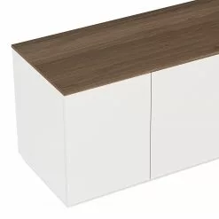 Temahome Sideboard Join I - Walnuss / Weiß -Büromöbel Verkaufsgeschäft 1000172938 201016 13420700662 DETAILS P000000001000172938