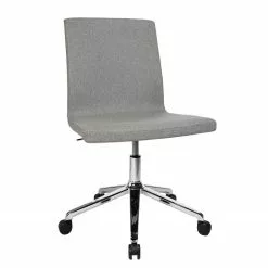 Topstar Bürodrehstuhl Cube II - Webstoff / Stahl - Chrom - Lichtgrau -Büromöbel Verkaufsgeschäft 1000173801 190517 10330400056 GALLERYIMAGES P000000001000173801