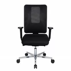 Topstar Bürodrehstuhl Sitness Open X Deluxe I - Mesh / Webstoff - Schwarz / Chrom -Büromöbel Verkaufsgeschäft 1000173810 190517 10330700102 GALLERYIMAGES P000000001000173810