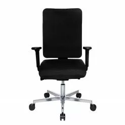 Topstar Bürodrehstuhl Sitness Open X Deluxe II - Webstoff / Aluminium - Chrom - Schwarz -Büromöbel Verkaufsgeschäft 1000173811 190517 10330800107 GALLERYIMAGES P000000001000173811