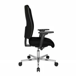 Topstar Bürodrehstuhl Open X Deluxe II - Webstoff / Aluminium - Schwarz / Chrom -Büromöbel Verkaufsgeschäft 1000173813 190517 10330900118 GALLERYIMAGES P000000001000173813