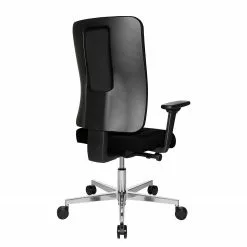 Topstar Bürodrehstuhl Open X Deluxe II - Webstoff / Aluminium - Schwarz / Chrom -Büromöbel Verkaufsgeschäft 1000173813 190517 10330900119 GALLERYIMAGES P000000001000173813