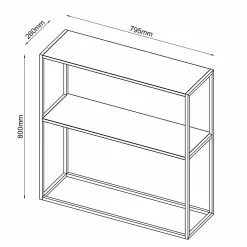 Norrwood Regal Cascavel - Schwarz -Büromöbel Verkaufsgeschäft 1000174097 190524 15511600044 GALLERYIMAGES P000000001000174097