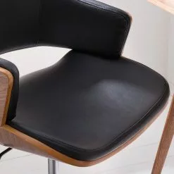 Studio Copenhagen Bürodrehstuhl Elzito - Kunstleder / Stahl - Schwarz / Chrom 19 Studio Copenhagen Bürodrehstuhl Elzito - Kunstleder / Stahl - Schwarz / Chrom -Büromöbel Verkaufsgeschäft 1000176721 190614 12071600105 GALLERYIMAGES P000000001000176721