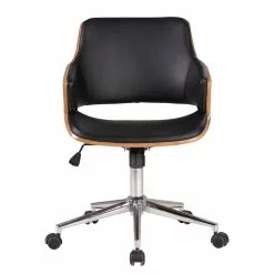 Studio Copenhagen Bürodrehstuhl Elzito - Kunstleder / Stahl - Schwarz / Chrom 14 Studio Copenhagen Bürodrehstuhl Elzito - Kunstleder / Stahl - Schwarz / Chrom -Büromöbel Verkaufsgeschäft 1000176721 190614 12071700107 GALLERYIMAGES P000000001000176721