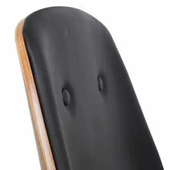 Mørteens Bürodrehstuhl Ganalu II - Kunstleder / Metall - Schwarz / Walnuss -Büromöbel Verkaufsgeschäft 1000176723 190614 12071900126 GALLERYIMAGES P000000001000176723